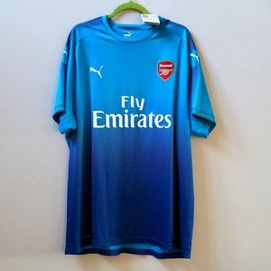 Arsenal puma official 17/18 away football soccer jersey 3xl